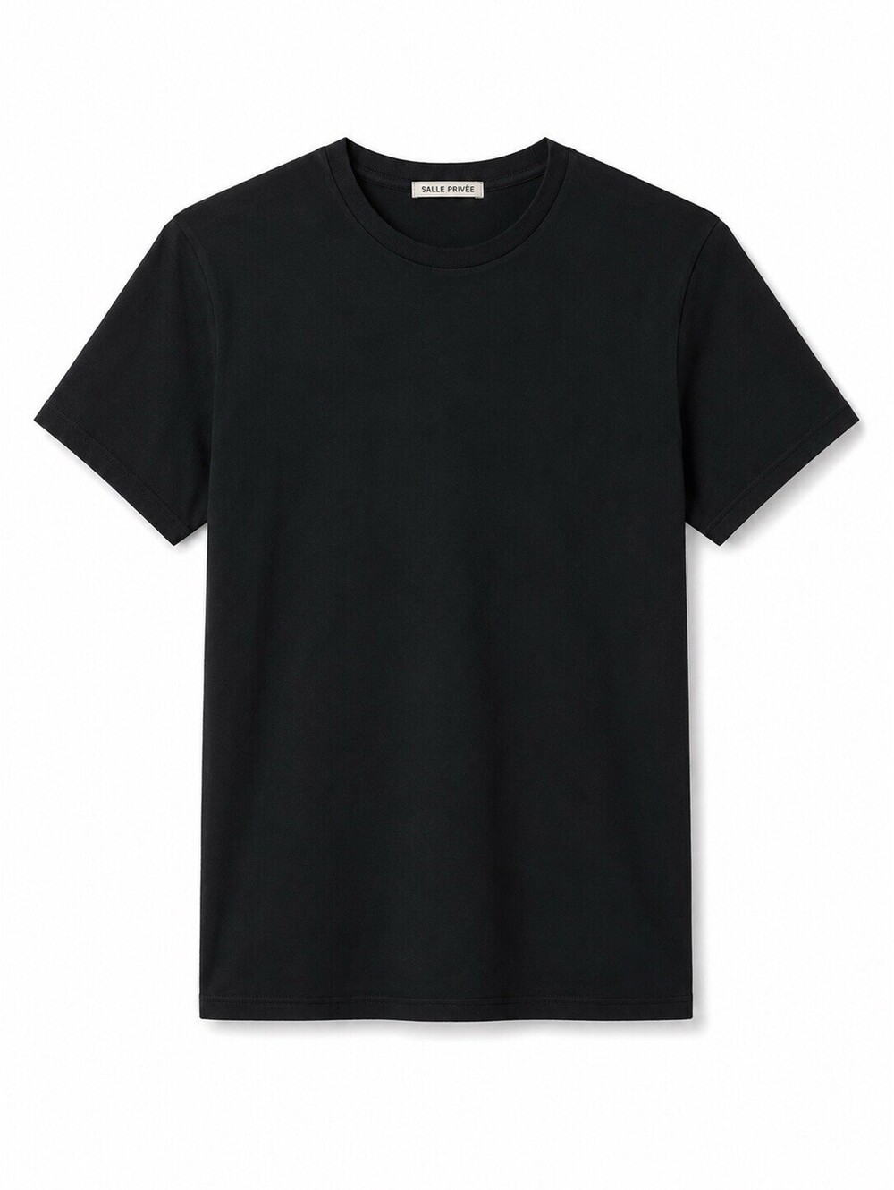Salle Privee Men’s Lothar Black Crew Neck T-Shirt